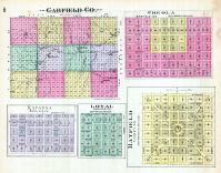 Garfield County, Ravanna, Loyal, Creola, Hartfield, Kansas State Atlas 1887